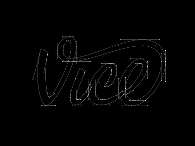Vice Vectors golf handlettering hashtaglettering lettering logo process vector vectormachine vice golf