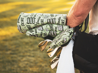 Golf Games Headcovers cayce golf golf handlettering handtype hashtaglettering kevin lettering the office vectormachine