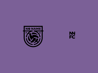 No Name FC badge design football club soccer