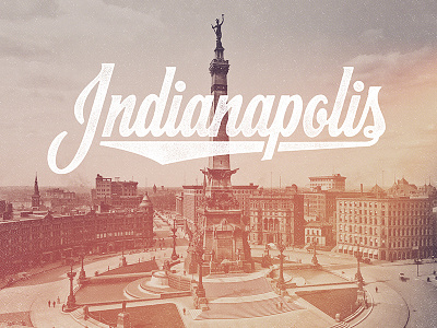 Indianapolis, Vectored & Textured