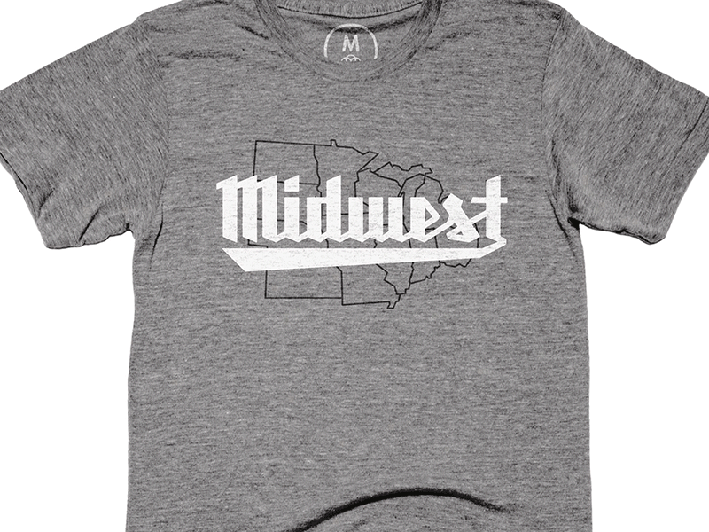 Midwest Tee is back... hashtaglettering. cottonbureau lettering