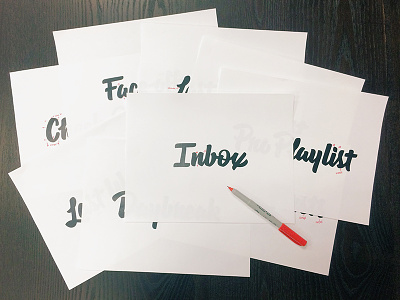 Lettering - Final, Final Edits edits handlettering handtype hashtaglettering lettering process sharpie