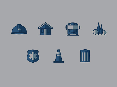 Website Redesign Icons - E3 elementthree icons illustration website