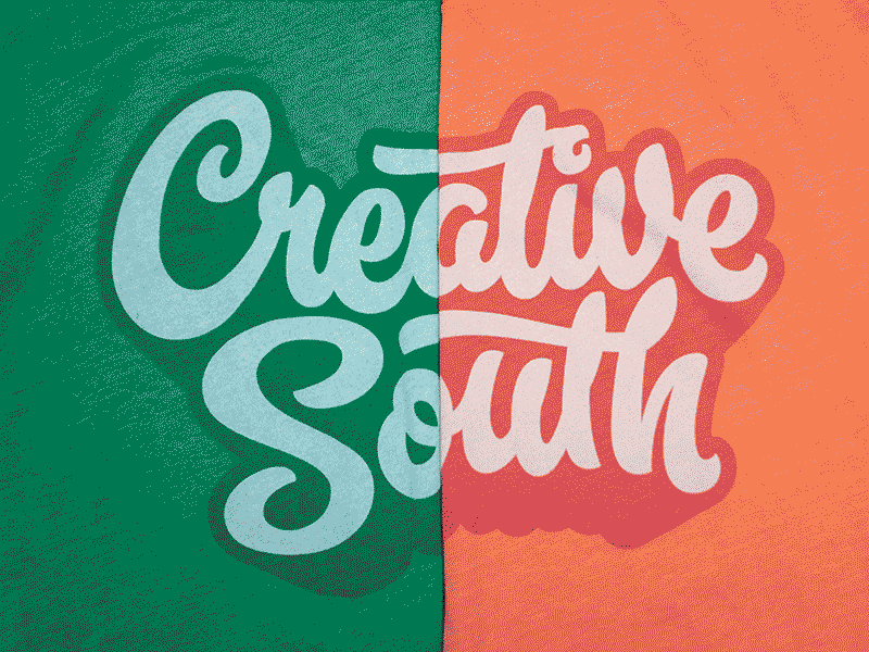 Creative South Lettering Process creativesouth handlettering hashtaglettering lettering process