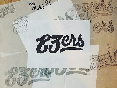 E3ers Script Process agencylife e3 e3ers handlettering hashtaglettering lettering