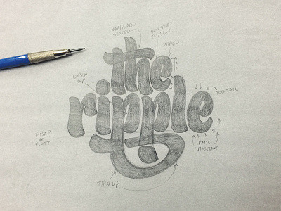 The Ripple Final Sketch