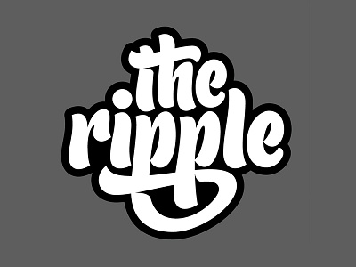 The Ripple Vector Rd. 2 broadripple handlettering hashtaglettering indianapolis indy lettering vector vectormachine