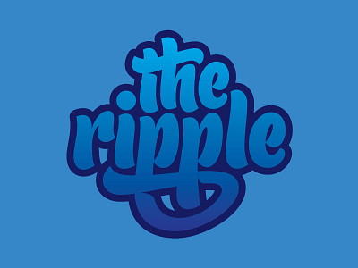 The Ripple Final handlettering handtype hashtaglettering indy lettering process theripple vectormachine