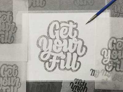 Get Your Fill - Final Sketch