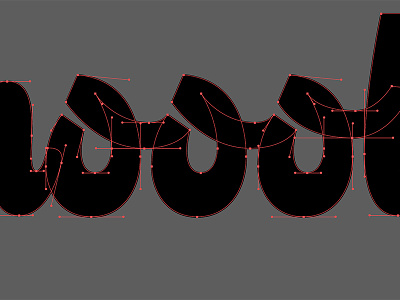 ooo - vectors beziercurves handlettering handtype hashtaglettering lettering thevectormachine vectormachine vectors