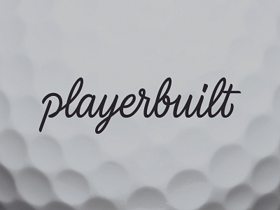 Playerbuilt brand handlettering handtype hashtaglettering lettering logo playerbuilt