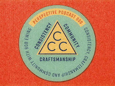 Perspective Podcast 030: Consistency, Craftsmanship & Community badge perspectivepodcst podcast vintage