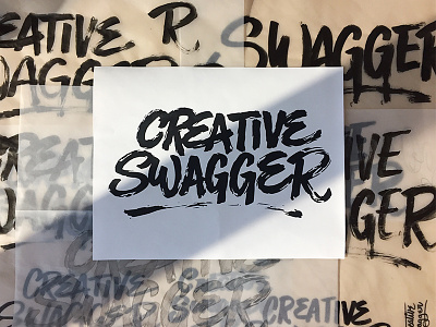 Creative Swagger e3 e3ers elementthree handlettering hashtaglettering lettering texture