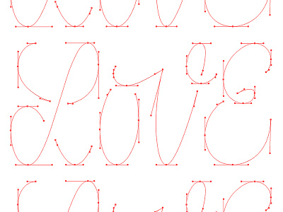 Love Béziers beziers handlettering hashtaglettering lettering process vector vectormachine