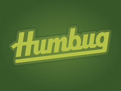 Humbug christmas handlettering hashtaglettering humbug lettering