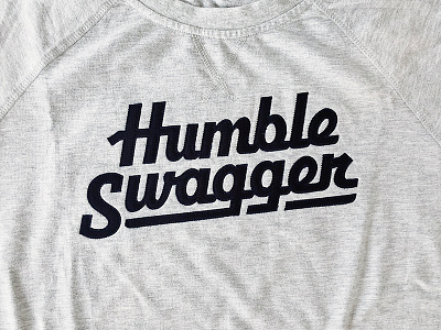 Humble Swagger elementthree handlettering hashtaglettering lettering sewn