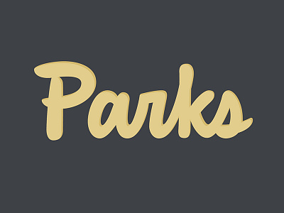 Parks elementthree handlettering hashtaglettering lettering parks