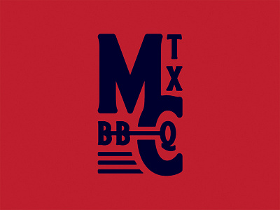 Meat Church Monogram Concept bbq branding logo meat church monogram texas traeger grills