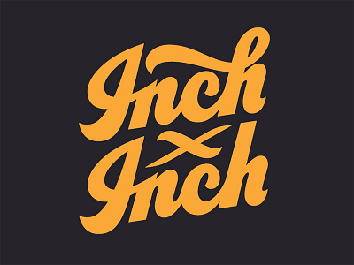 Inch x Inch Script T-shirt hashtaglettering inchxinch lettering oneinchwonders