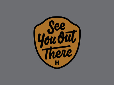 Huckberry - See You Out There handlettering hashtaglettering lettering
