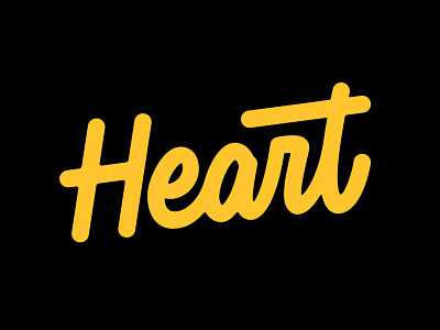 Heart handlettering handtype hashtaglettering inch x inch lettering thevectormachine vector vectormachine