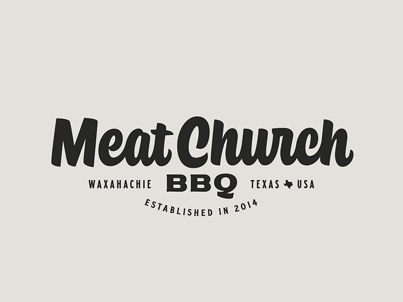 Logo Sticker – Meat Church