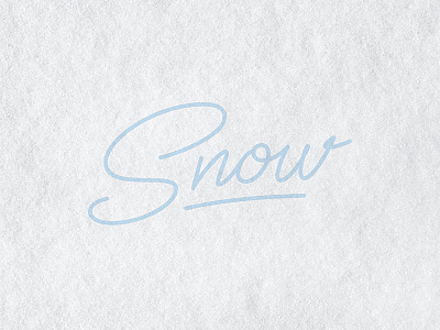 Snow