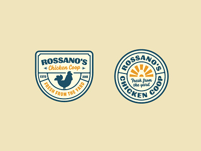 Rossano"s Chicken Coop Badges