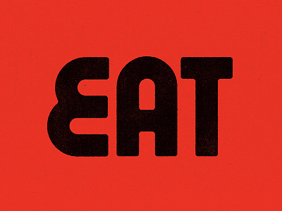 EAT handlettering handtype hashtaglettering lettering process texture thevectormachine vector vectormachine