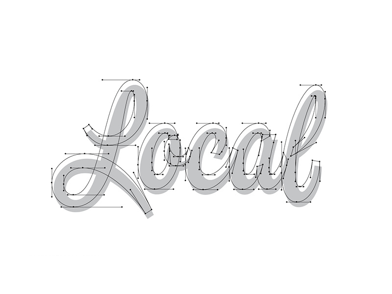 Local Beziers thevectormachine vector handtype process vectormachine handlettering hashtaglettering lettering