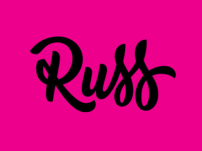 Russ handlettering handtype hashtaglettering lettering process thevectormachine vector vectormachine