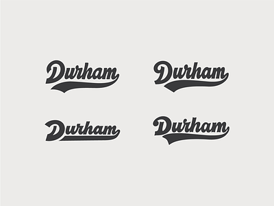 Durham Rough Scripts handlettering handtype hashtaglettering lettering process