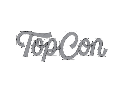 TopCon Beziers handlettering handtype hashtaglettering lettering process thevectormachine topcon vector vectormachine