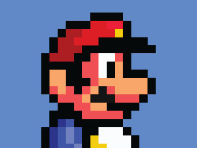 More Mario mario pixels