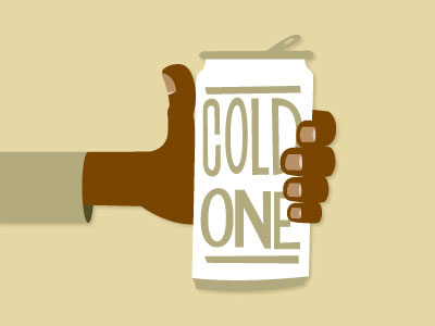 Cold One beer can cold one