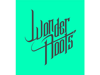 Wonderoots atlanta custom design digital logo typeface typography