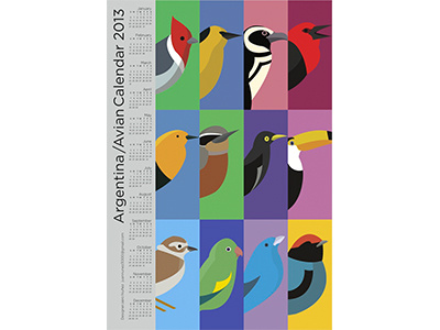 Argetine bird calendar