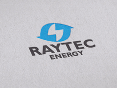 Raytec Energy branding energy illustrator logo vector