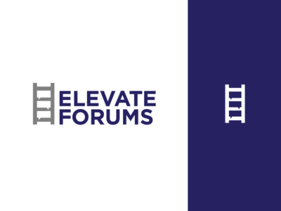 Elevate Forums Brandmark branding brandmark logo vector