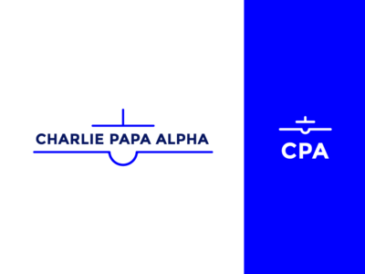 Charlie Papa Alpha Brandmark branding brandmark cpa logo naming