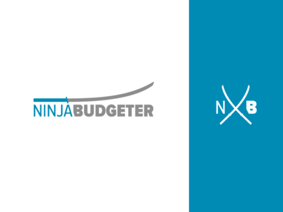 Ninja Budgeter Brandmark branding brandmark logo
