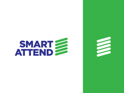Smart Attend Brandmark branding brandmark logo
