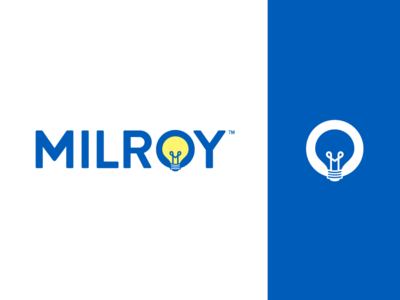 Milroy Manufacturing Solutions Brandmark branding brandmark logotype manufacturing