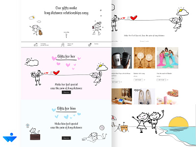 Giftnear Website UI Design and Development