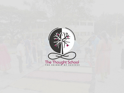 The Thought School logo branding design icon illustration logo typography vector