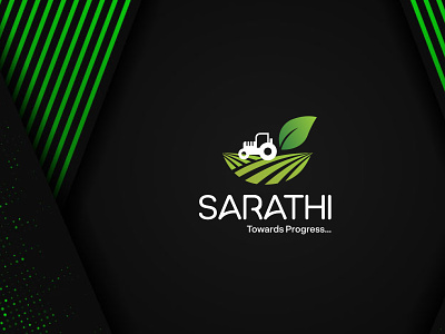 Sarathi Logo design graphic design icon illustration logo typography vector