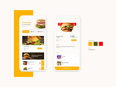 Food Delivery app concept app delivery app design food app illustration online store ui ui cards ux