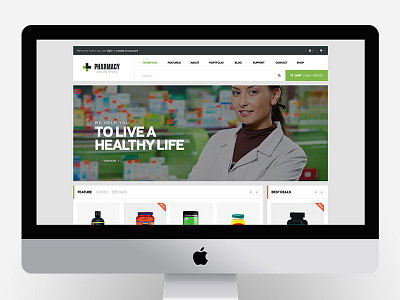 Pharmacy - Another Wordpress Theme