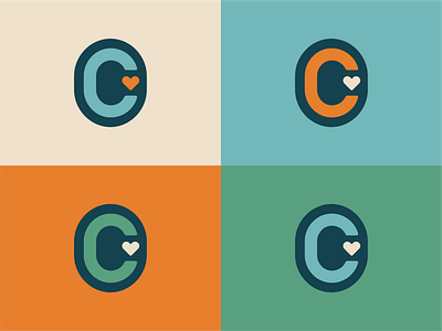 Visit Corvallis Icon branding c icon c logo heart icon heart logo icon identity system illustration logo logo design logo icon rebrand vector