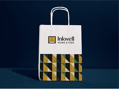 Inkwell Applications branding car wrap design gift bag icon identity system illustration logo logo design logo icon mockups paper bag pattern pattern design shopping bag truck van van wrap vector